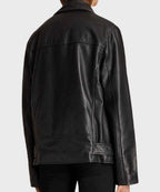 Women’s Black Motorcycle Leather Jacket